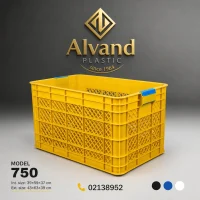 سبد پلاستیکی بزرگ صنعتی کد 750