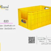 سبد پلاستیکی صنعتی کد 820