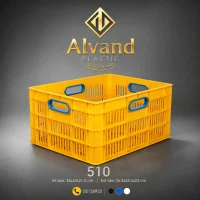 سبد پلاستیکی صنعتی کد 510