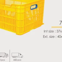 سبد پلاستیکی صنعتی کد 727