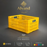 سبد پلاستیکی صنعتی کد 727