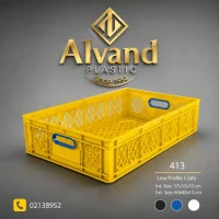 سبد صنعتی پلاستیکی کد 413