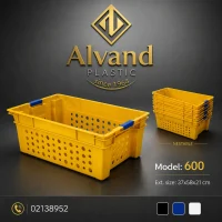 سبد صنعتی پلاستیکی شیلات کد 600